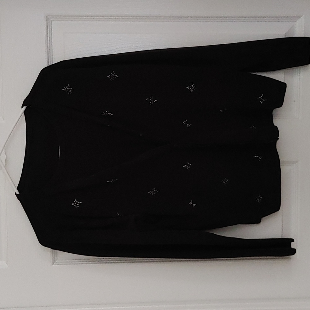 Women's black sweater